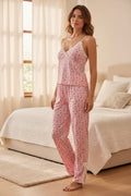Floral Print Pajama -pink