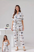 Bow Design 3 Pieces Pajama
